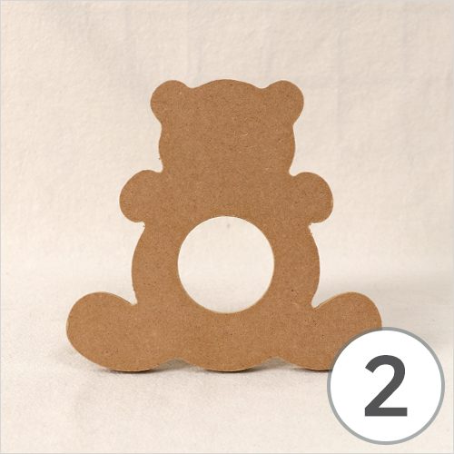 곰돌이판 2개입 18x17cm