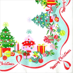 냅킨아트 470800 KIDSTON CHRISTMAS BORDER 냅킨20매 33x33cm 0512