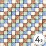 TS-18 미니 타일 스티커 2.5mm 4호 24x40cm