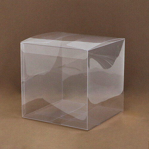 한정판매 PVC 케이스 고급형 6호 15x15x15cm 두께0.3mm 5개입