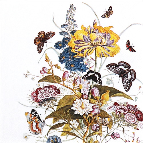 냅킨아트 L815600 ORNAMENTAL FLOWERS  냅킨20매 33x33cm 0924