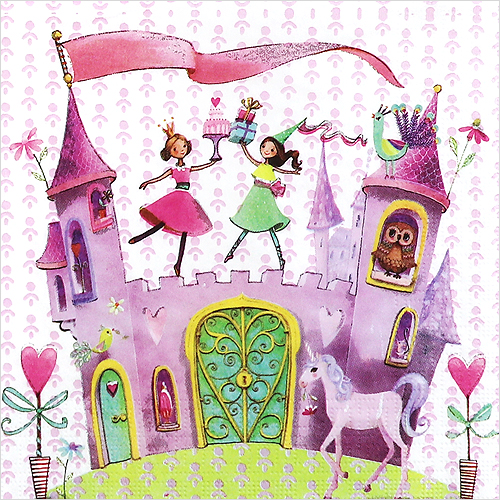 냅킨아트 1331520 Princess Castle 냅킨20매 33x33cm 1489