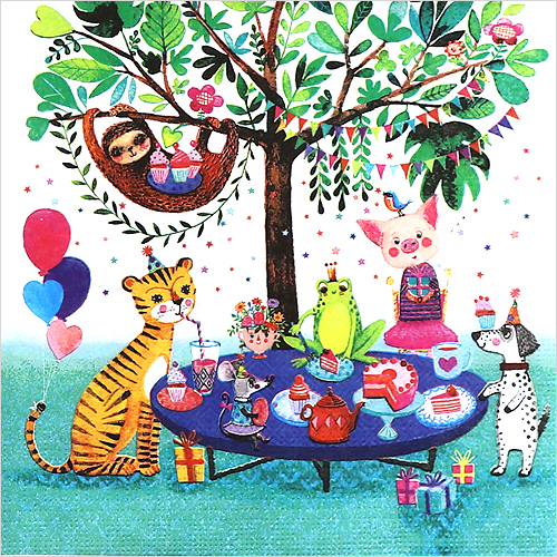 냅킨아트 1333148 Picnic Friends 냅킨20매 33x33cm 0428