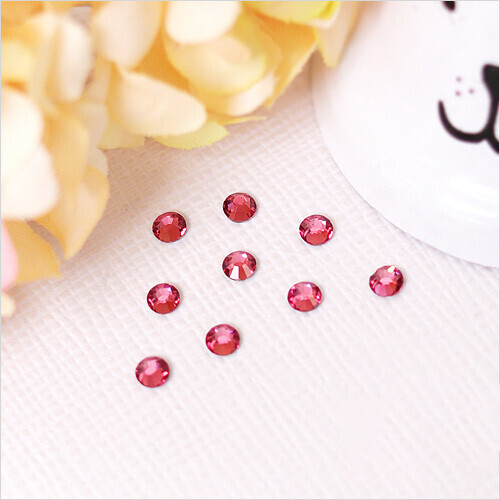 SS10-2 Rose 로즈 3mm 약300개입 핫픽스
