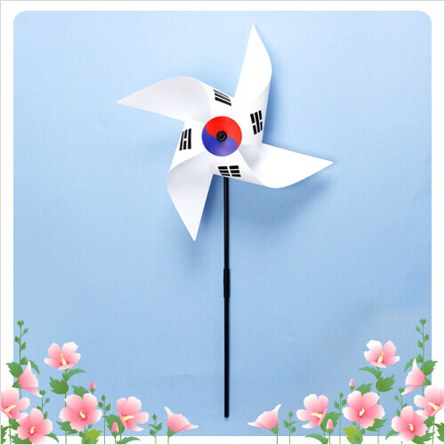 DIY 태극기 바람개비 38x74cm 1개입