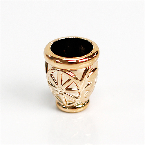 미니어처 앤틱컵 장미골드 11x13mm 10개입