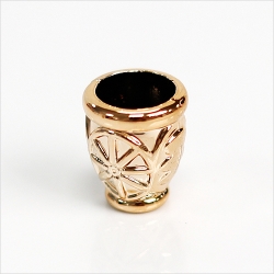 미니어처 앤틱컵 장미골드 11x13mm 10개입