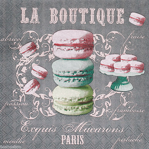 냅킨아트 13311415 La Boutique 냅킨20매 33x33cm 2230