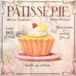 냅킨아트 13312925 Patisserie 냅킨20매 33x33cm 2306