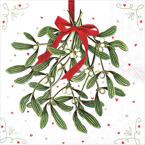 냅킨아트 33310575 Mistletoe 냅킨20매 33x33cm 2312