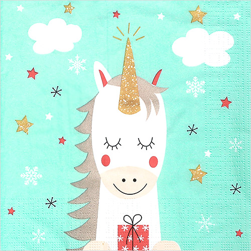 냅킨아트 3333455 Dreaming Unicorn 냅킨20매 33x33cm 2477