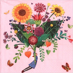 냅킨아트 200738 Flying bunch 냅킨20매 33x33cm 2587