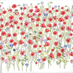 냅킨아트 AT004 Harmony poppies 냅킨20매 33x33cm 2617