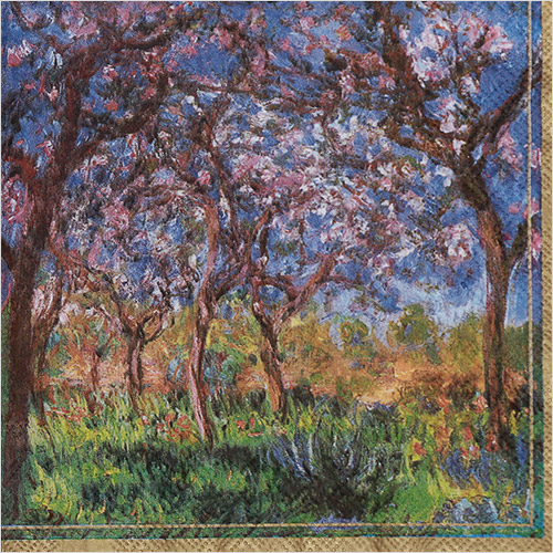 냅킨아트 L435300 MONET PRINTEMPS A GIVERN 냅킨20매 33x33cm 2663