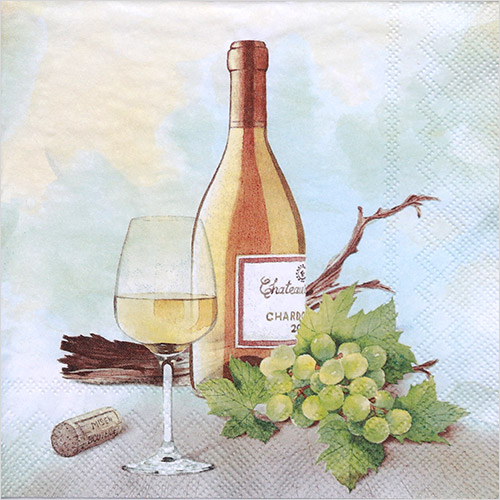 냅킨아트 L769400 AGOODWINE 냅킨20매 33x33cm 2705