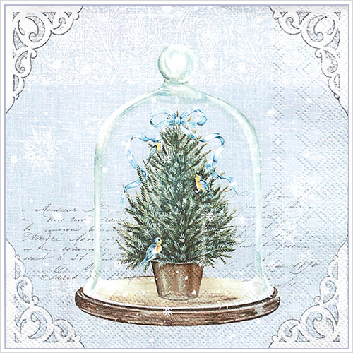 냅킨아트 L826649 BELLJAR light blue 냅킨20매 33x33cm 2777