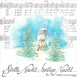 냅킨아트 L800700 STILLE NACHT HEILIGE NACHT 냅킨20매 33x33cm 2783