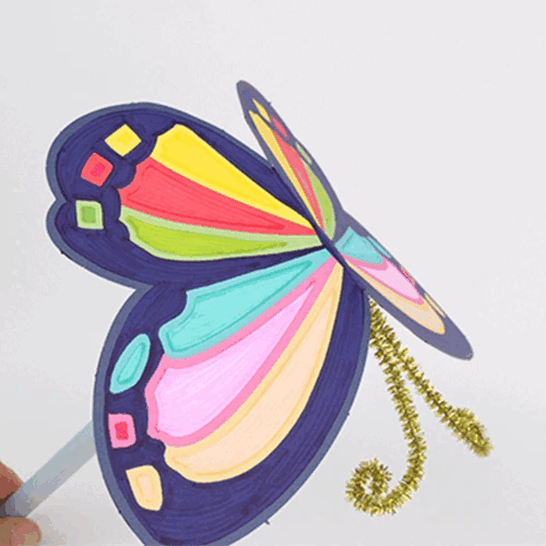 (MS) 팔랑팔랑 나비 놀이감