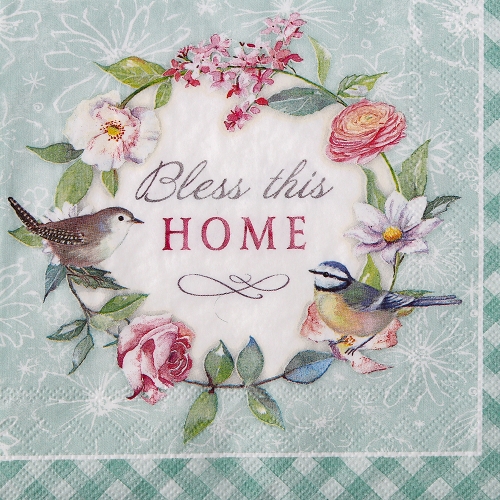 냅킨아트 L946942 BLESS THIS HOME 냅킨20매 33x33cm