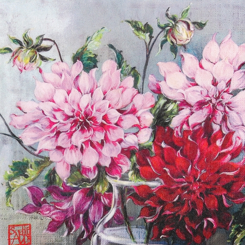 냅킨아트 1333603 Pink Fusion 냅킨20매 33x33cm