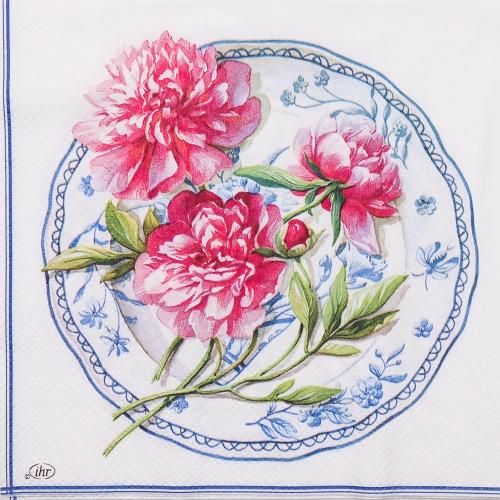 냅킨아트 L847790 ROSE FOR LUNCH 냅킨20매 33x33cm