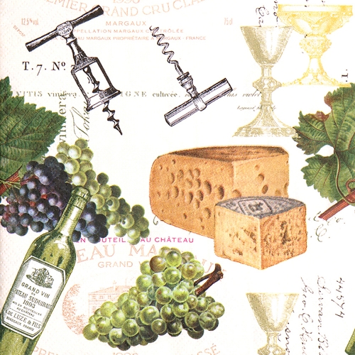 냅킨아트 75585 Vitis vinifera 냅킨20매 33x33cm