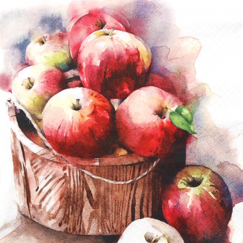 냅킨아트 344633 Pommes Rouges 냅킨20매 33x33cm