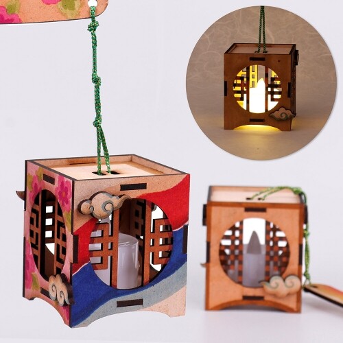 (MS) MDF 전통 문살 청사초롱