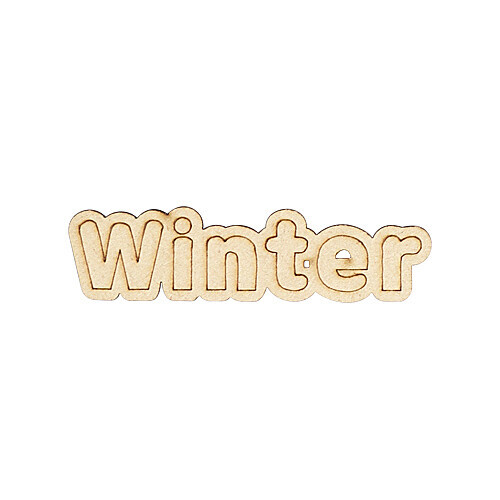 우드글씨 영어 winter 7.5x2cm 5개입