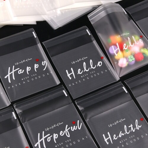GOOD DAY 레터링 선물 포장 비닐 약 100장입