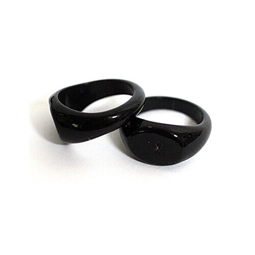 검정 반지 소 지름 15mm 10개입