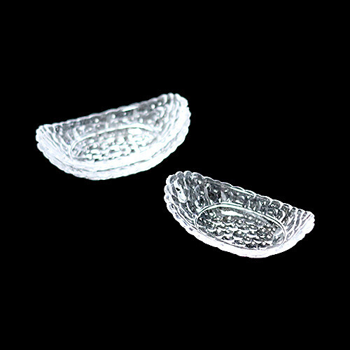 MS-51 미니어처 투명 디저트 그릇 43x23mm 10개입