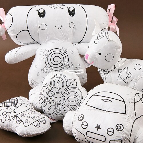 한정 판매 인형 쿠션 색칠 놀이 1개입