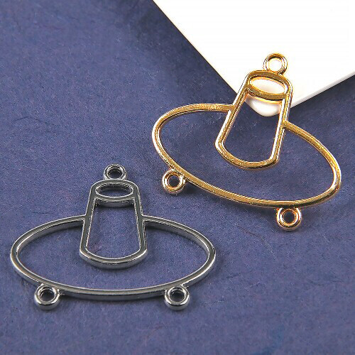 레진 아트 전통 선비 갓 프레임 2개입