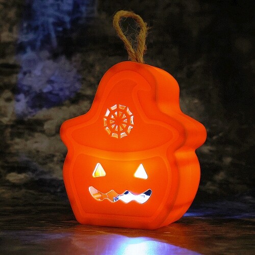 LED 할로윈 모자 호박 무드등 1개입