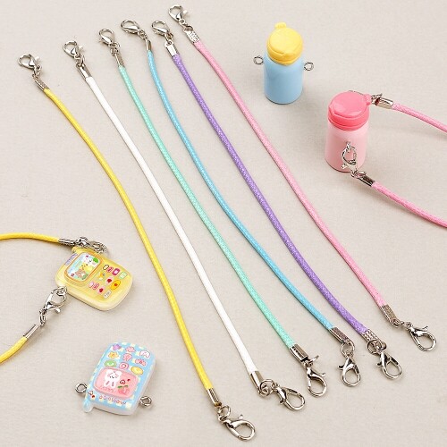 5개입 미니어처 랍스터 고리 칼라 스트랩 약18cm