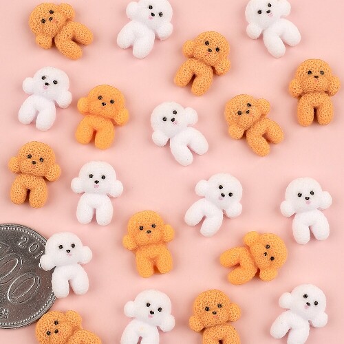 20개입 미니어처 동글 미용 푸들