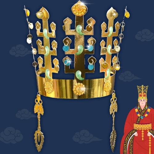 전통 종이 신라 금관 만들기 세트