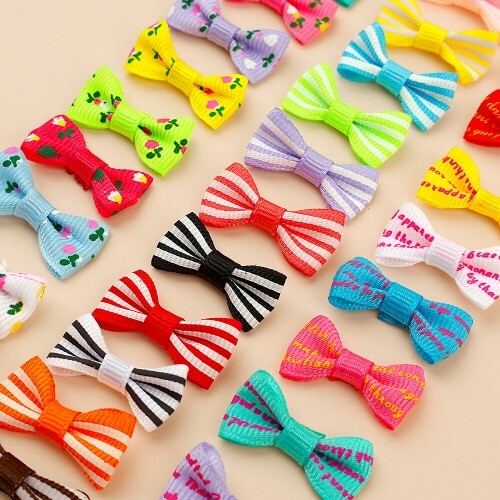 50개입 미니 골직 나비 리본