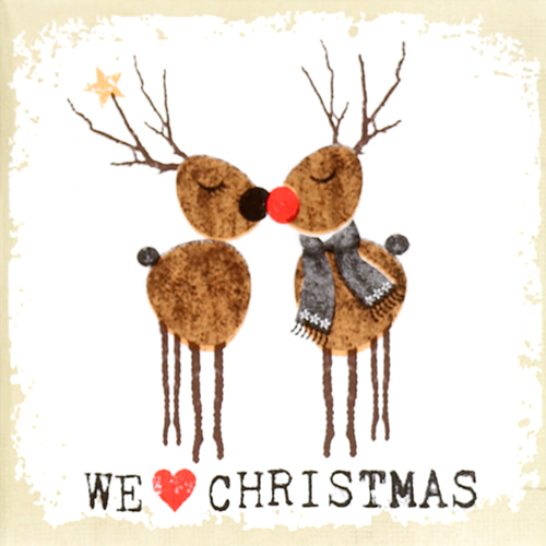 냅킨아트 3332183 We Love Christmas 냅킨20매 33x33cm 0342