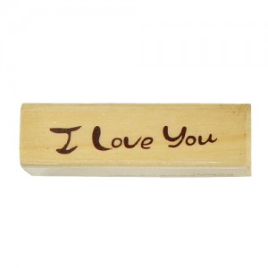 ST-054 레터링 스탬프 I LOVE YOU 1.5x7cm