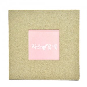 MDF 정사각 사진액자 19.5x19.5cm 두께 5mm