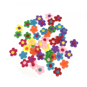 펠트 꽃 1.5cm 50개입