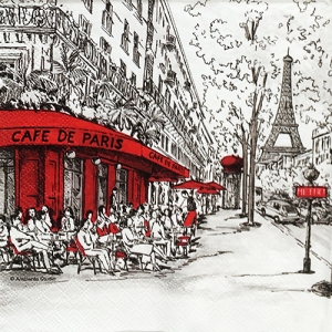 냅킨아트 13308350 JOLI PARIS 냅킨20매 33x33cm 1042