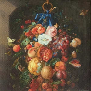 냅킨아트 540800 Fruits And Flowers 냅킨20매 33x33cm 0371