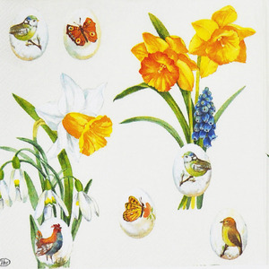 냅킨아트 L597700 EASTER GARDEN 33x33cm 0880