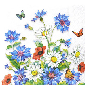 냅킨아트 13309525 cornflower 냅킨20매 33x33cm 0537