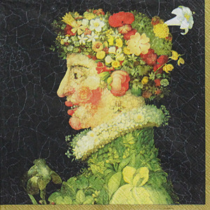 냅킨아트 L434400 ARCIMBOLDO-FRUHLING 냅킨20매 33x33cm 1241