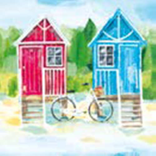 냅킨아트 13308155 Beach Cottage 냅킨20매 33x33cm 1032